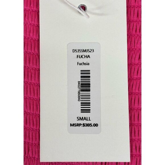 Caroline Constas Tilly Dress in Fushia NWT Size Small - Picture 11 of 11
